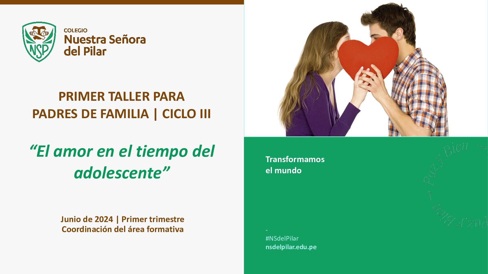 Taller PPF 1er Trimestre | Secundaria